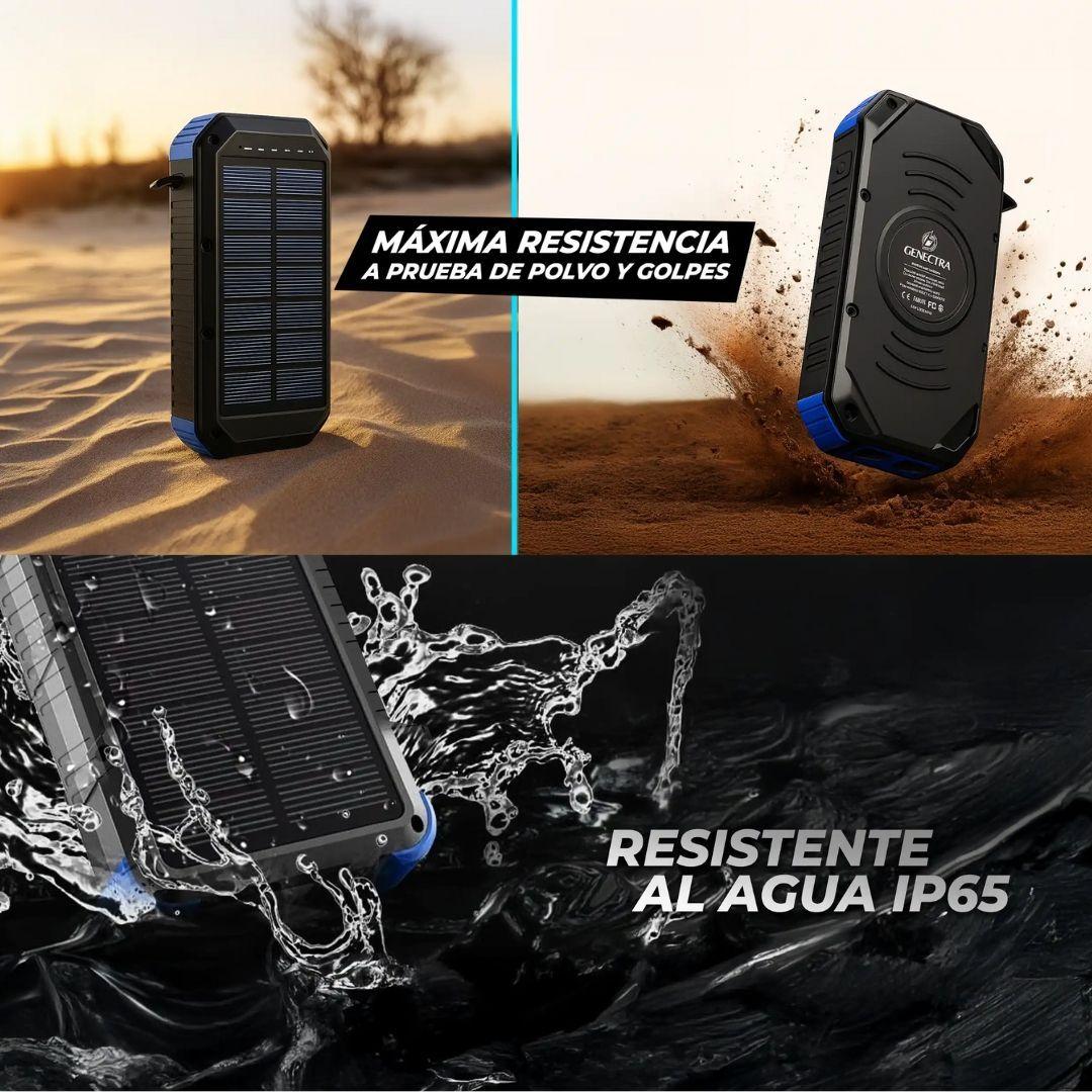 Pack Cargador Power Bank 30 000mah Panel Solar 10w-4