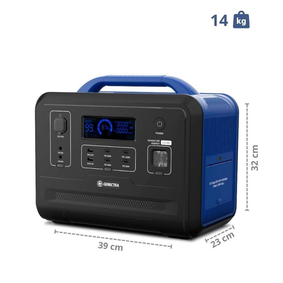 Estación De Energía Solar Nomad Station 800 W Genectra-1