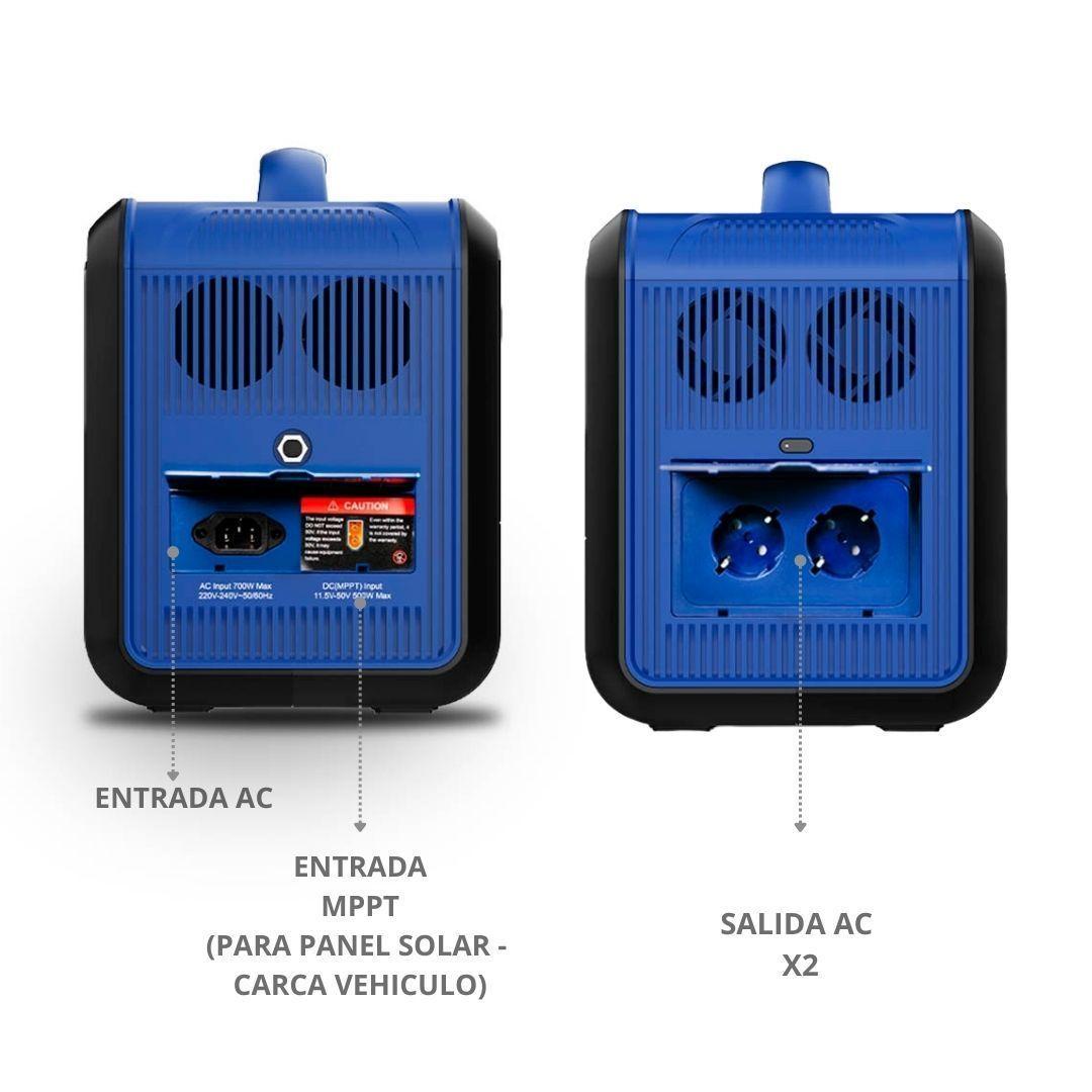 Estación De Energía Solar Nomad Station 800 W Genectra-3