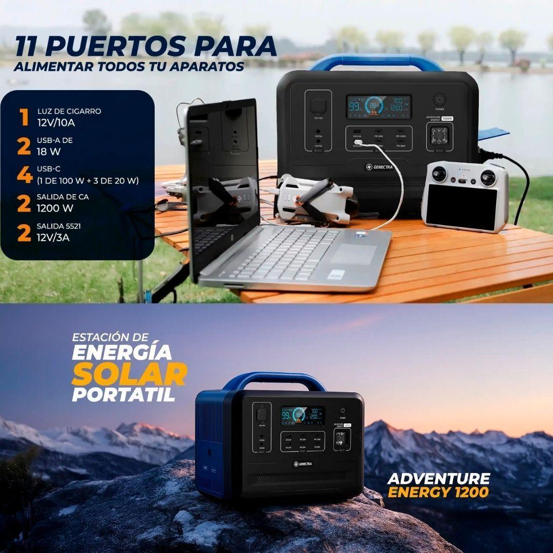 Estación De Energía Solar Nomad Station 800 W Genectra-7