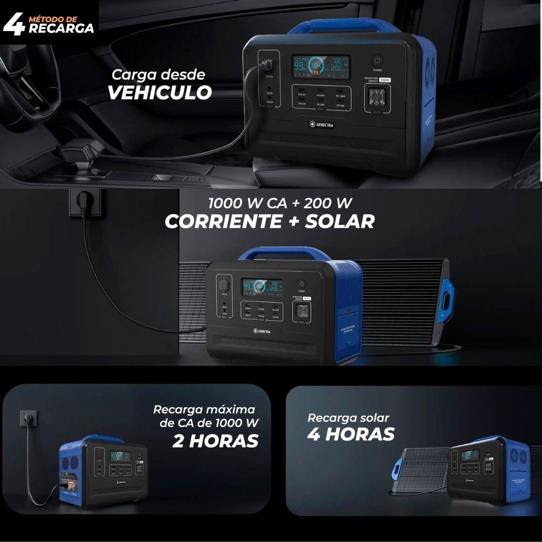 Estación De Energía Solar Nomad Station 800 W Genectra-8