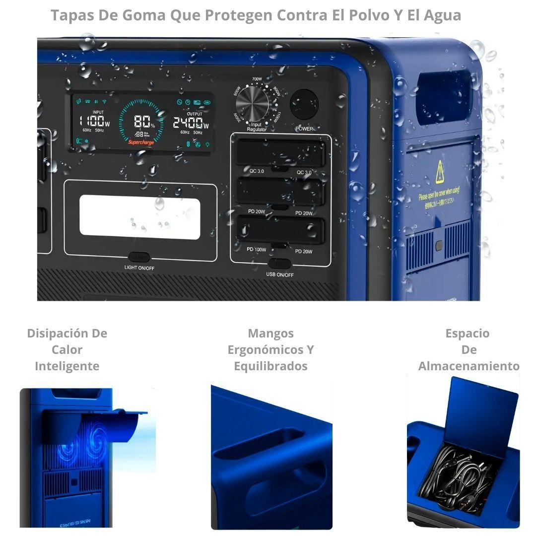 Estación De Energía Solar Pathfinder Power 2400 Genectra-5