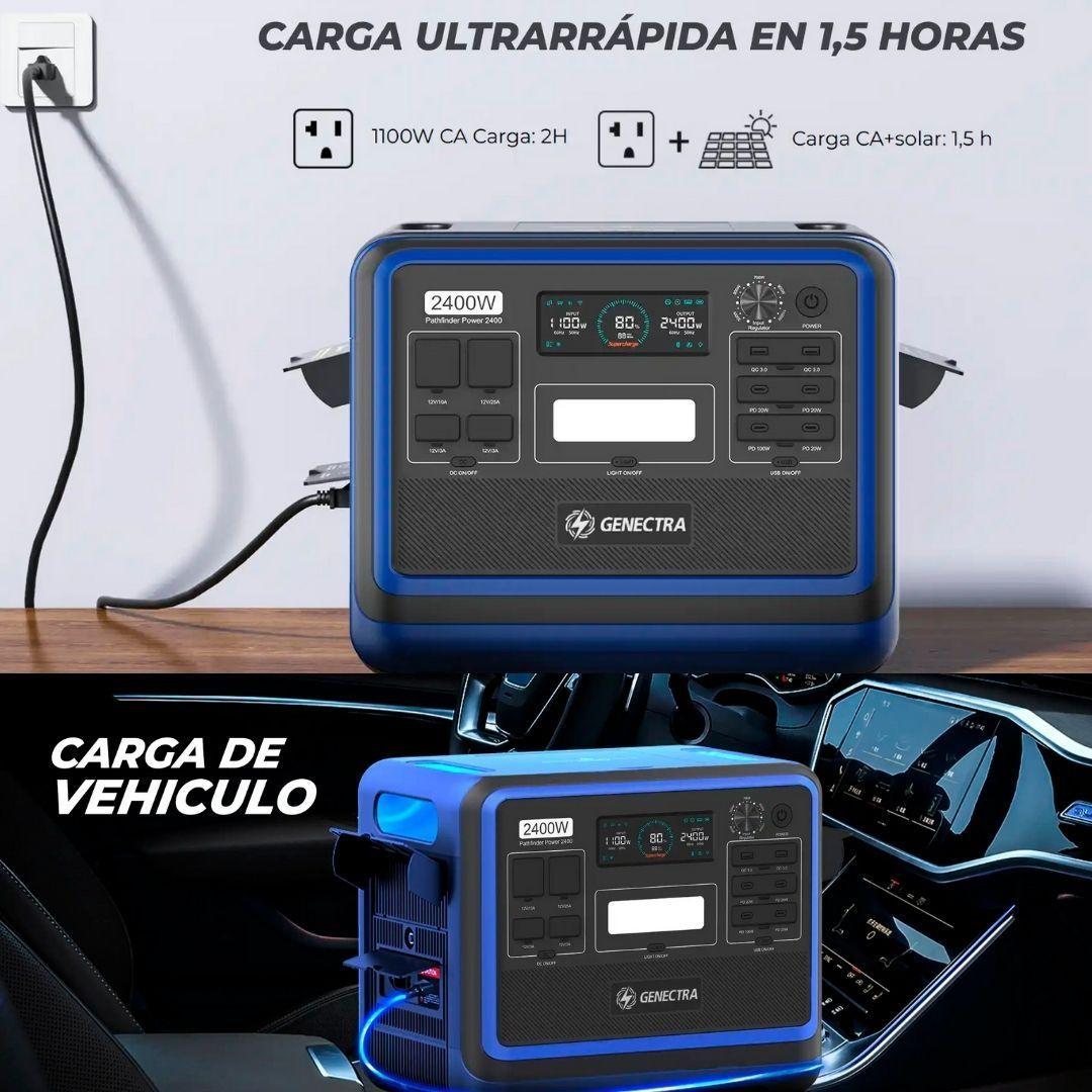 Estación De Energía Solar Pathfinder Power 2400 Genectra-7