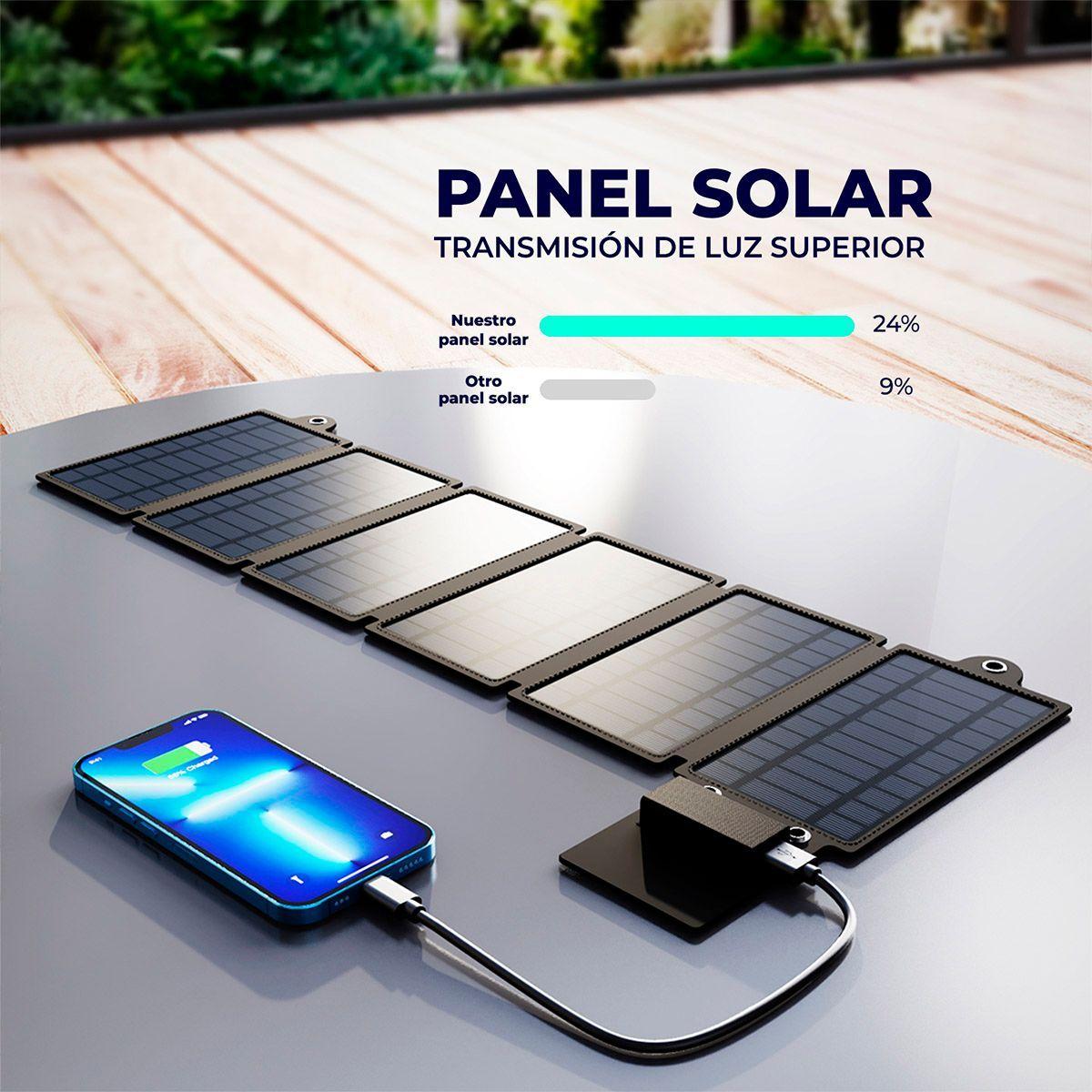 Cargador Solar Genectra Sunpack Portail Usb 10w Plegable-3
