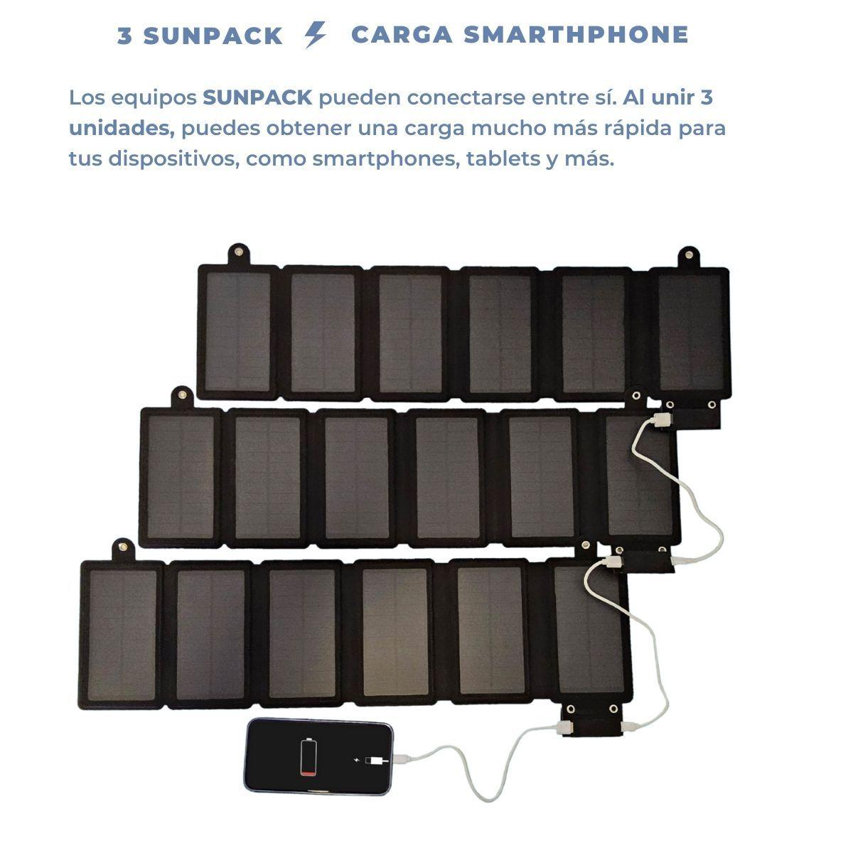 Cargador Solar Genectra Sunpack Portail Usb 10w Plegable-7