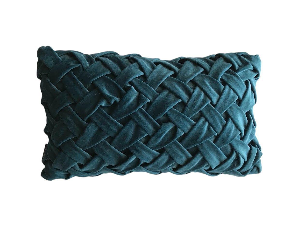Cojin 45 x 25 Poetic Color Verde Turquesa-0