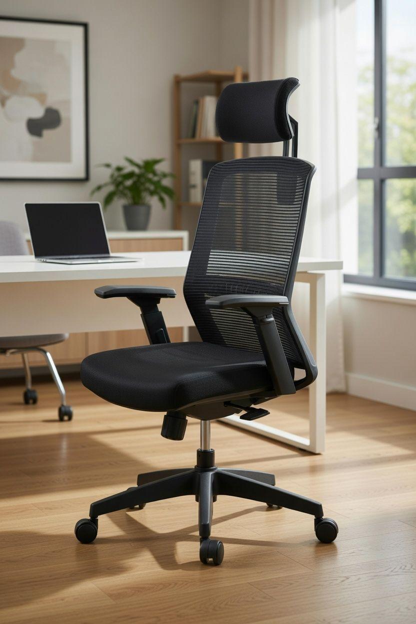 Silla Ergonómica Premium Neuss Plus - cabecero - ideal Teletrabajo-2