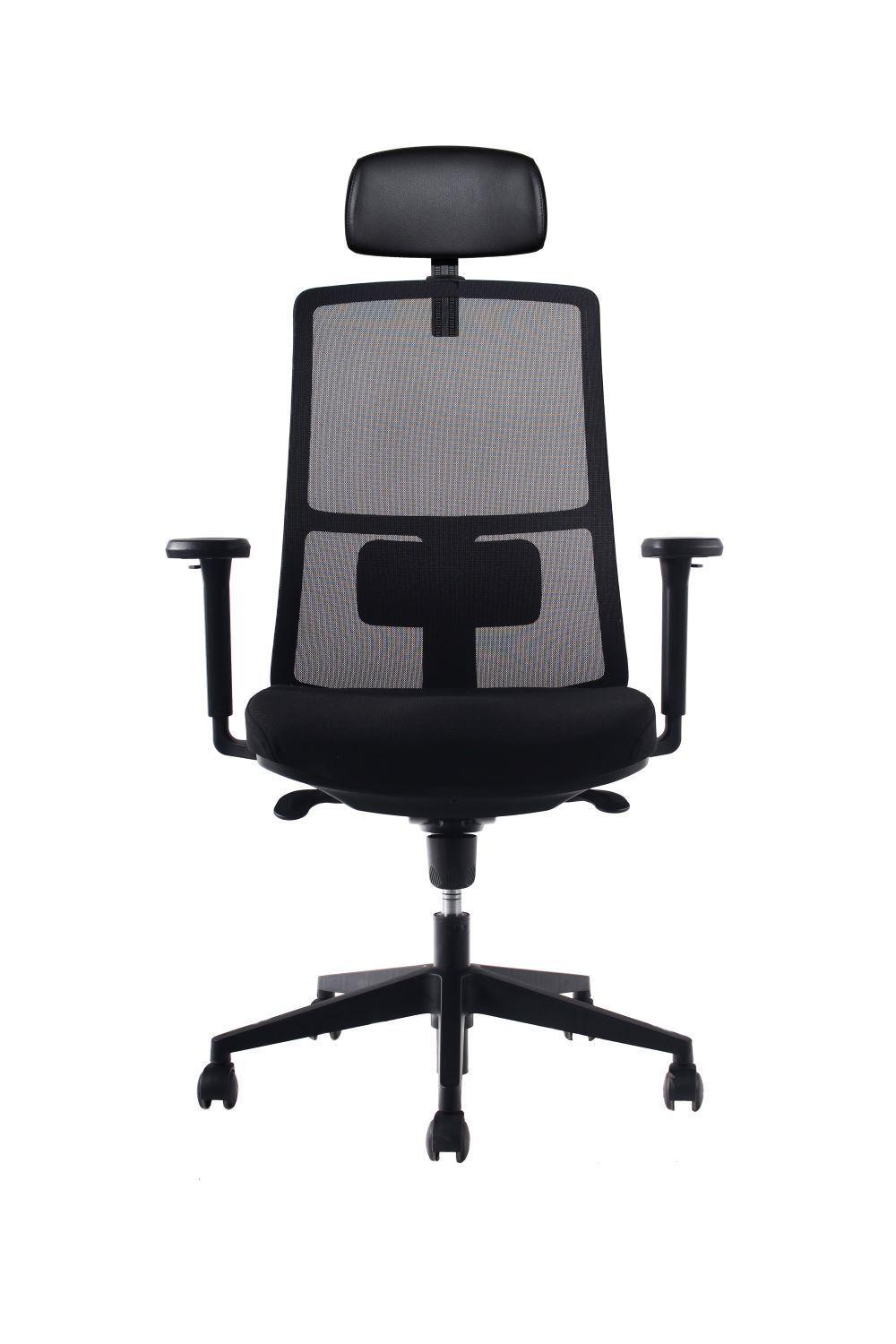 Silla ejecutiva de escritorio Tela cabecero-2