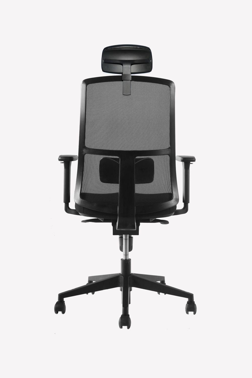 Silla ejecutiva de escritorio Tela cabecero-3
