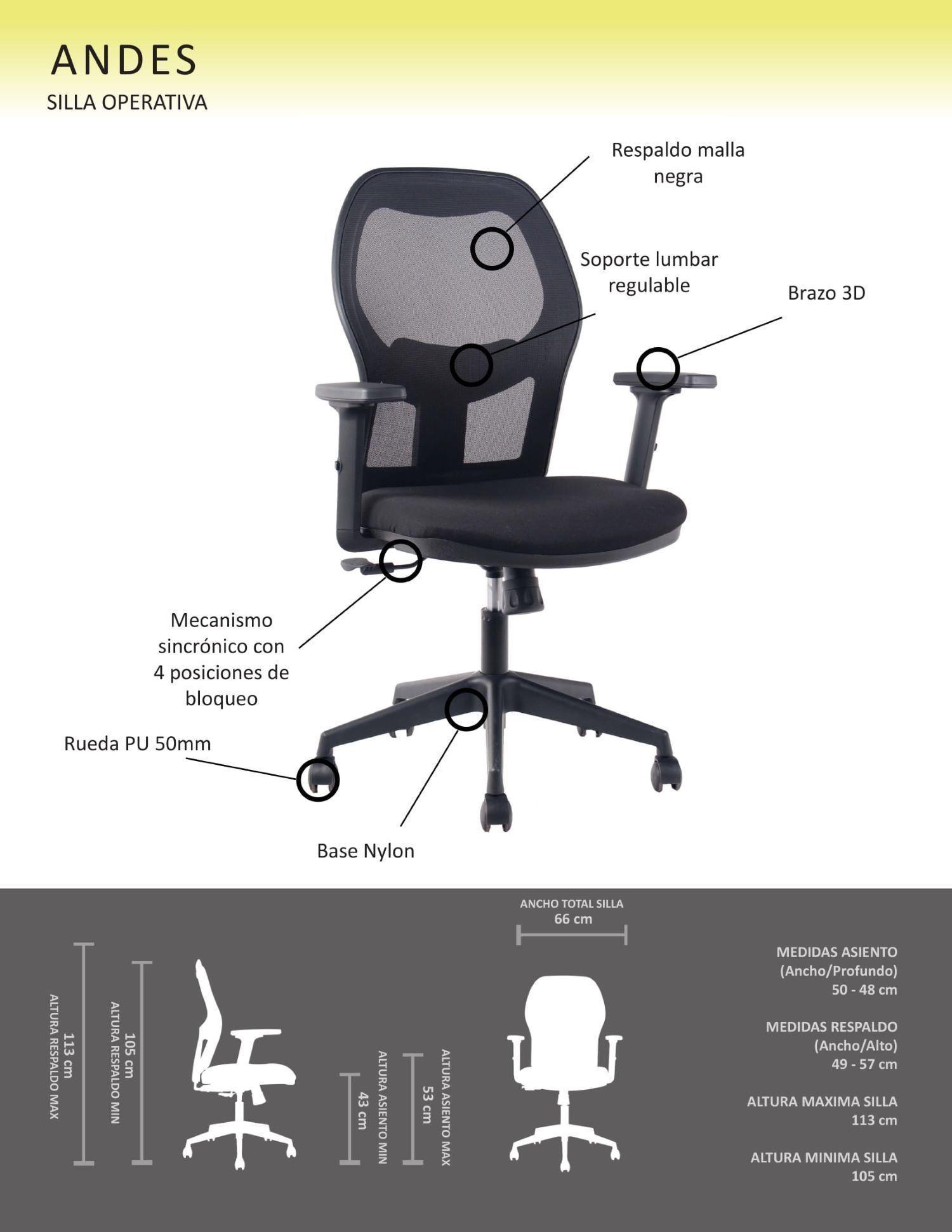 Silla ejecutiva escritorio Zug-2
