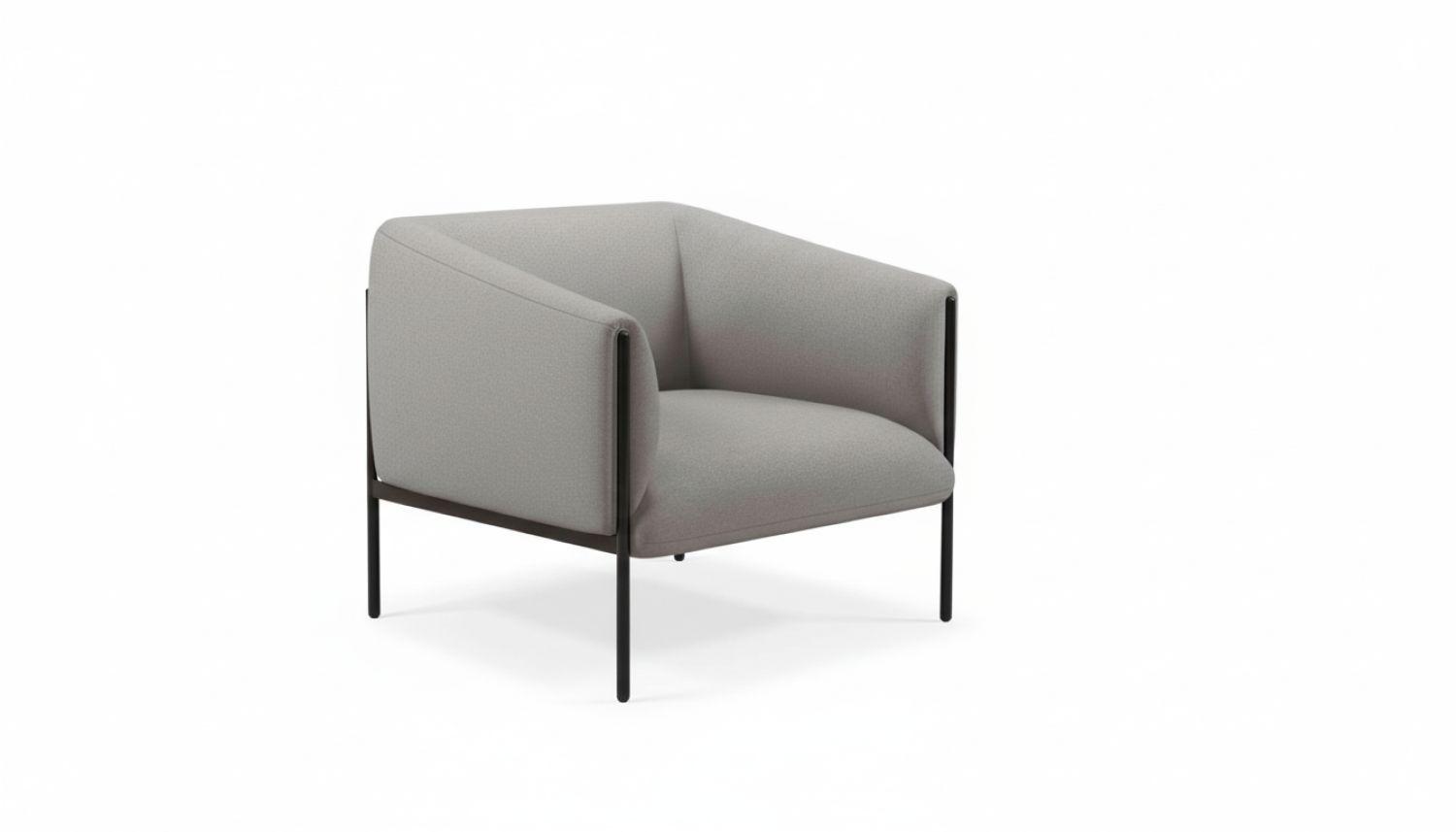 Sofa Alfa 1 Cuerpo Tela-1
