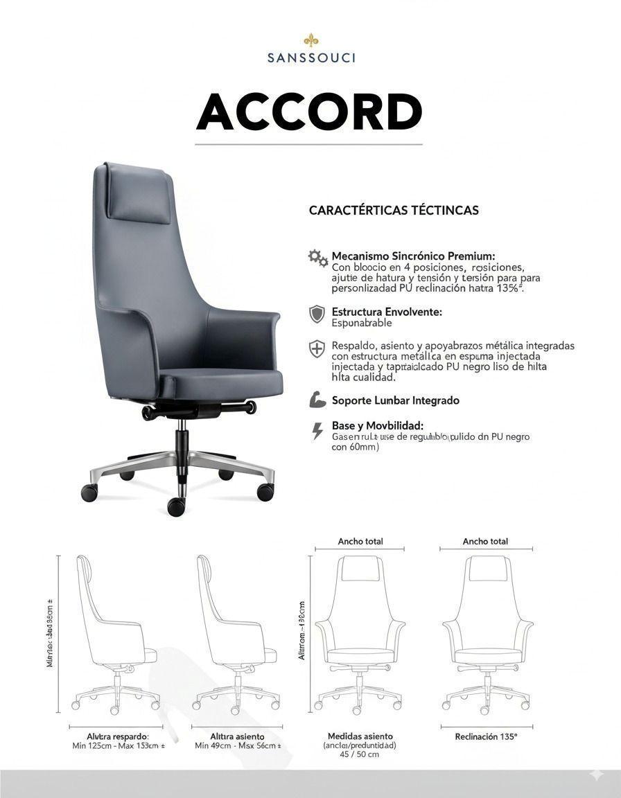 Sillon escritorio Home Office Accord-5