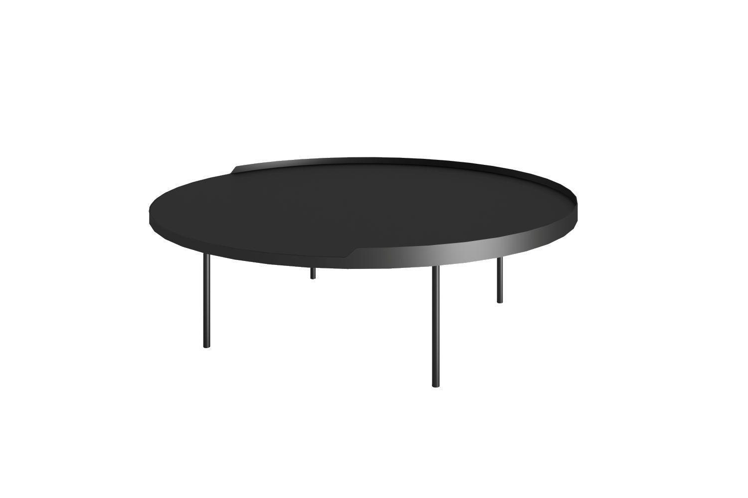 Mesa Orion Redonda Negra 100-1