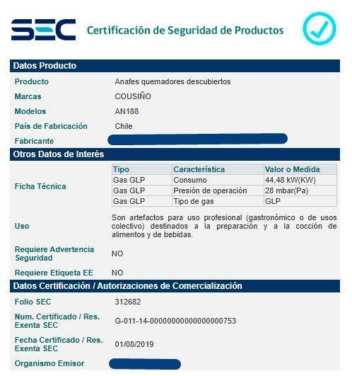 Cocina Industrial Anafe A Gas Con 8 Platos-4