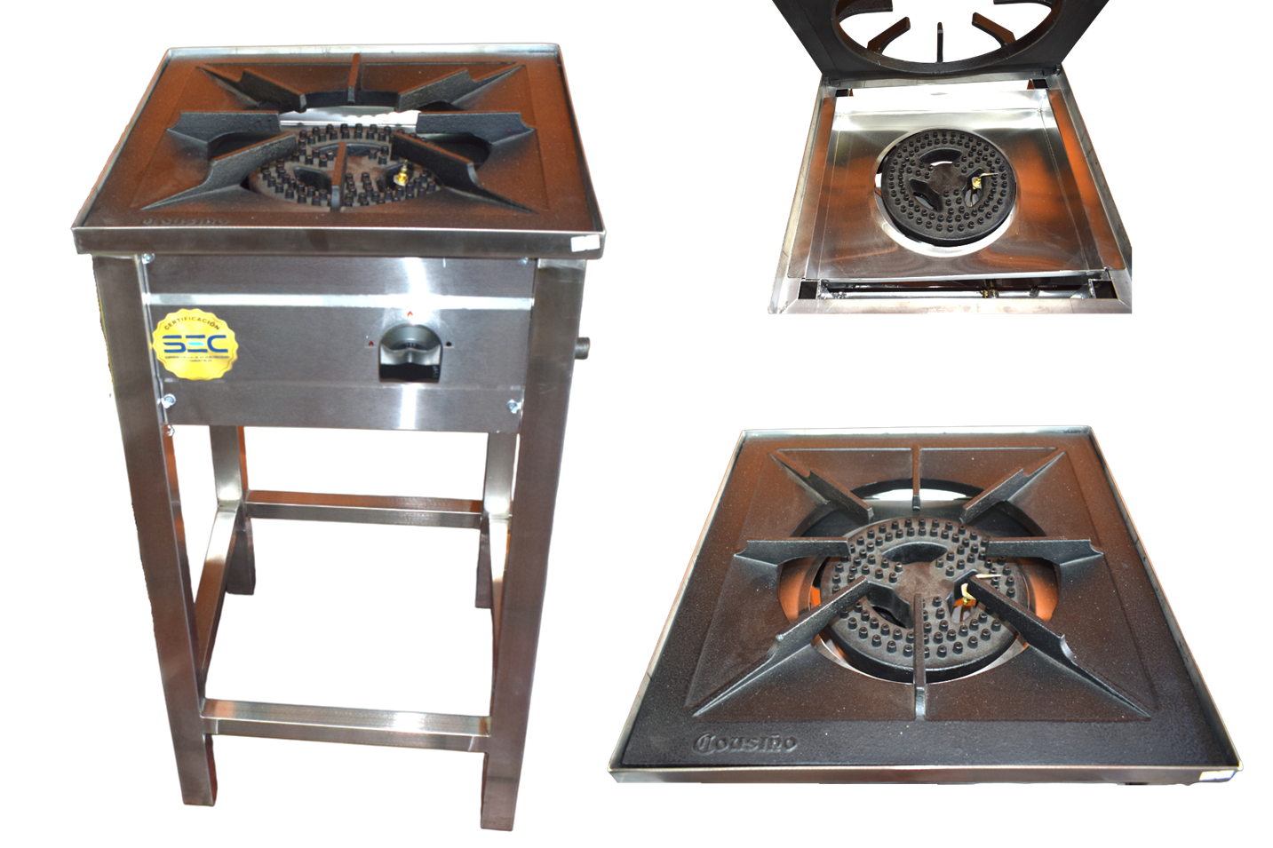 Anafe Cocina 1 Plato Quemador Industrial Certificado Sec-0
