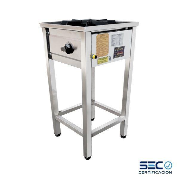 Anafe Cocina 1 Plato Quemador Industrial Certificado Sec-1