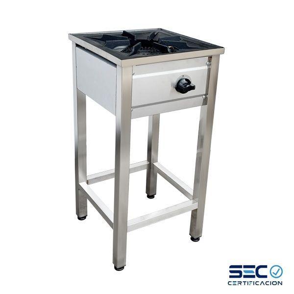 Anafe Cocina 1 Plato Quemador Industrial Certificado Sec-3