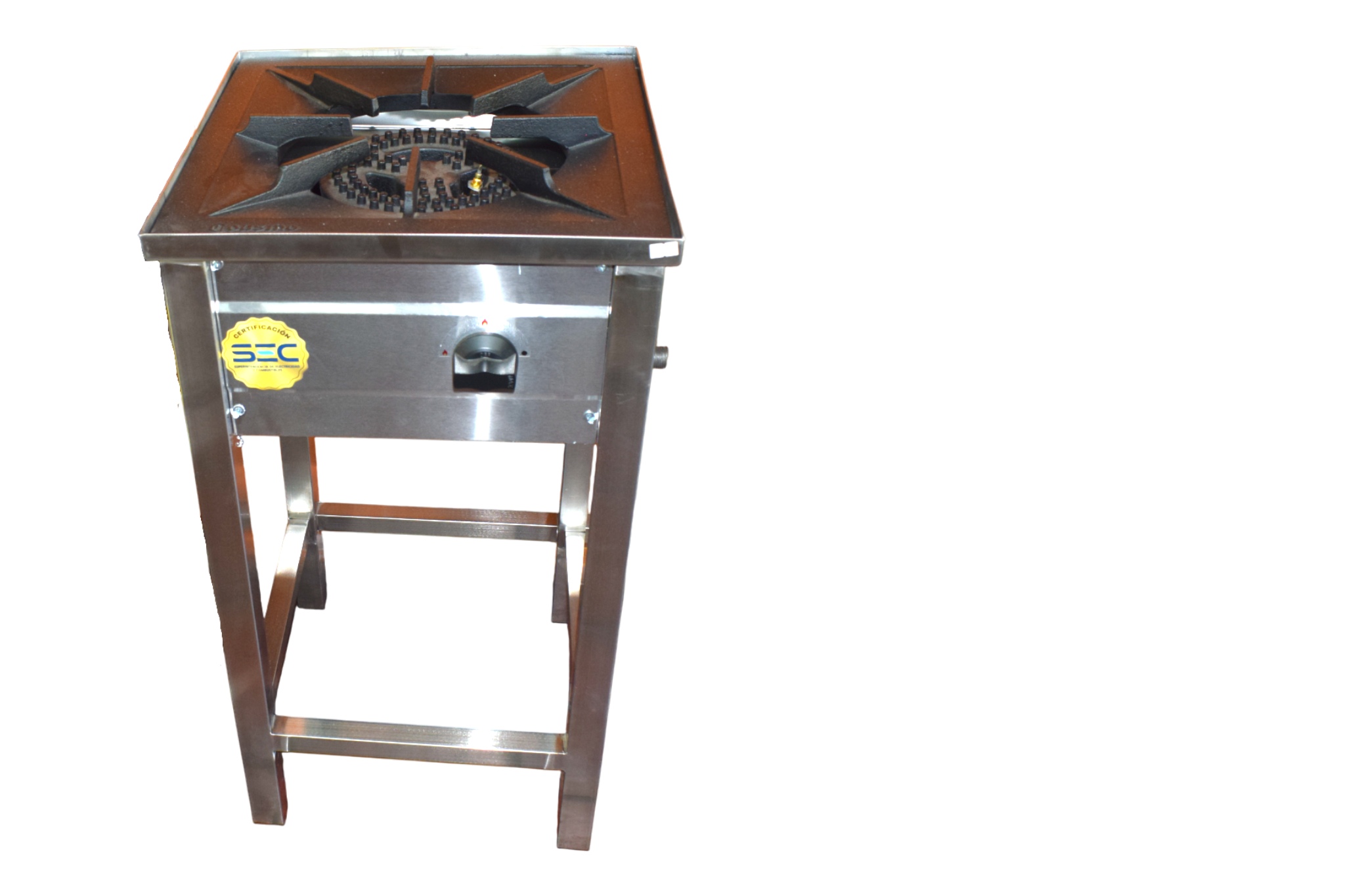 Anafe Cocina 1 Plato Quemador Industrial Certificado Sec-4