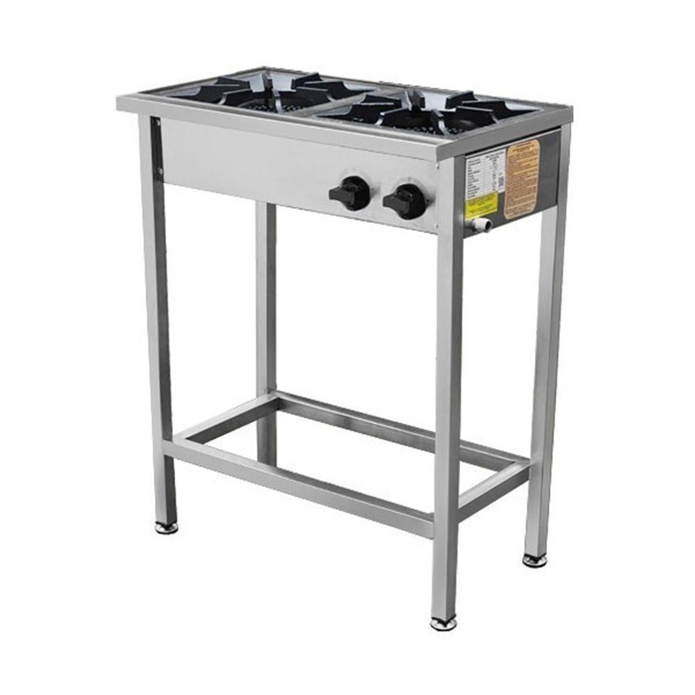 Anafe Cocina Gas 2 Platos Fierro Fundido Certificada Sec-0