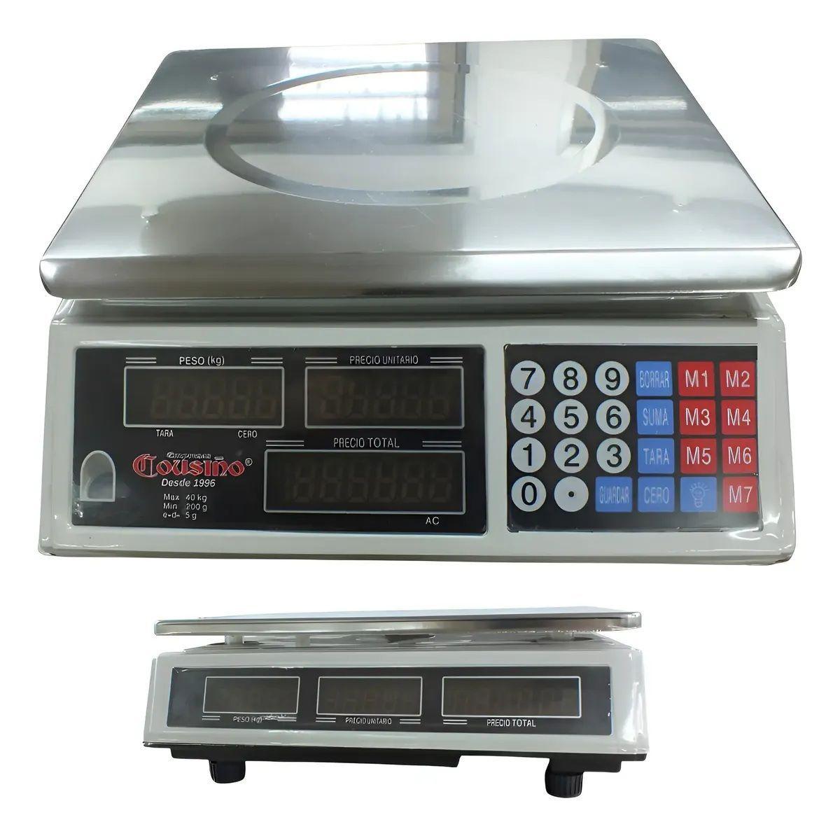 Balanza Digital Almac n Panader a 40 Kilos Kg Cousi o-0