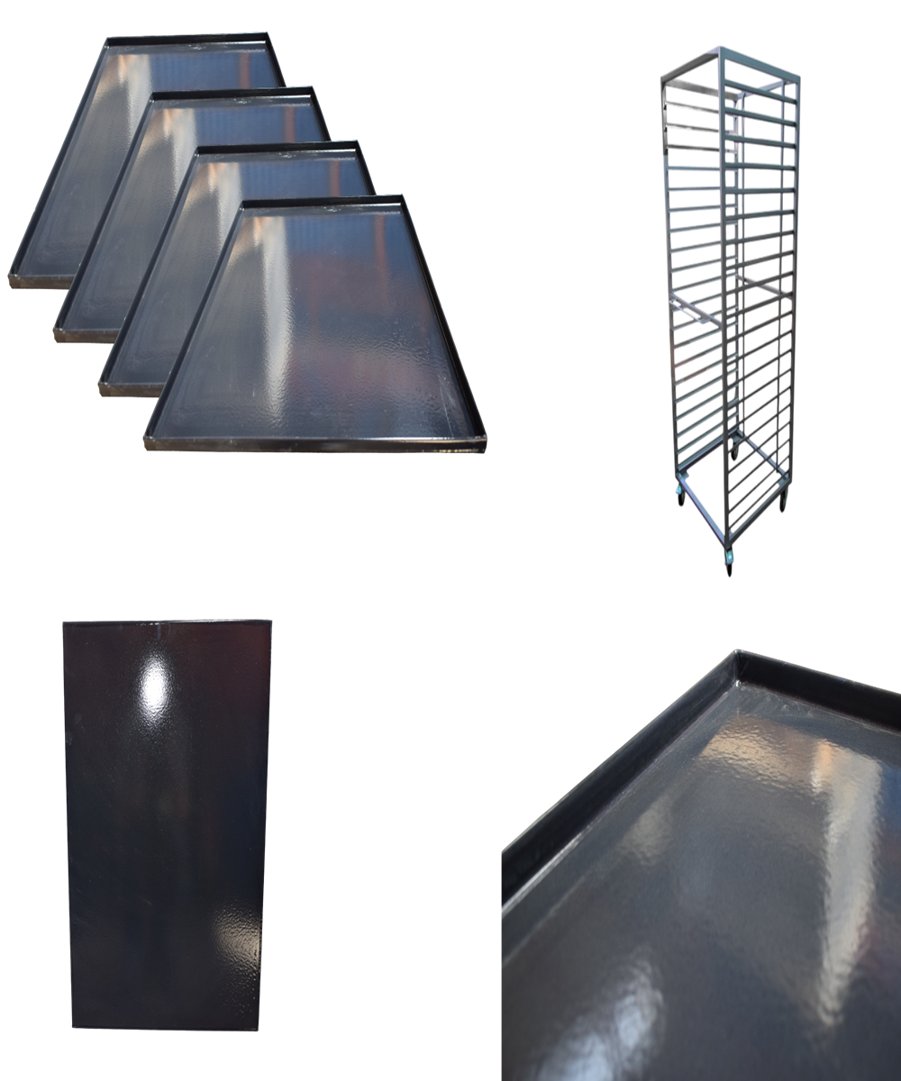 Pack 4 Bandeja Enlozada Reforzada 0 8mm 58 por 68 Cms-0