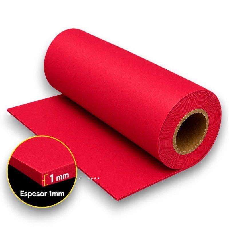 Vinilo Textil 3D Relieve Brick Rojo Lámina 45 X 50 Cm-2