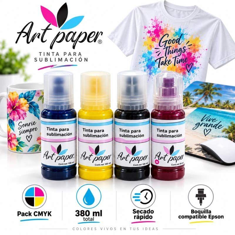 Pack tinta de sublimación Art Paper-2