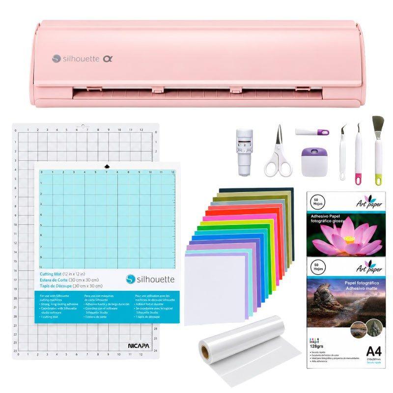 Silhouette Cameo 5 ALPHA - Kit Stickers · Blanca-2