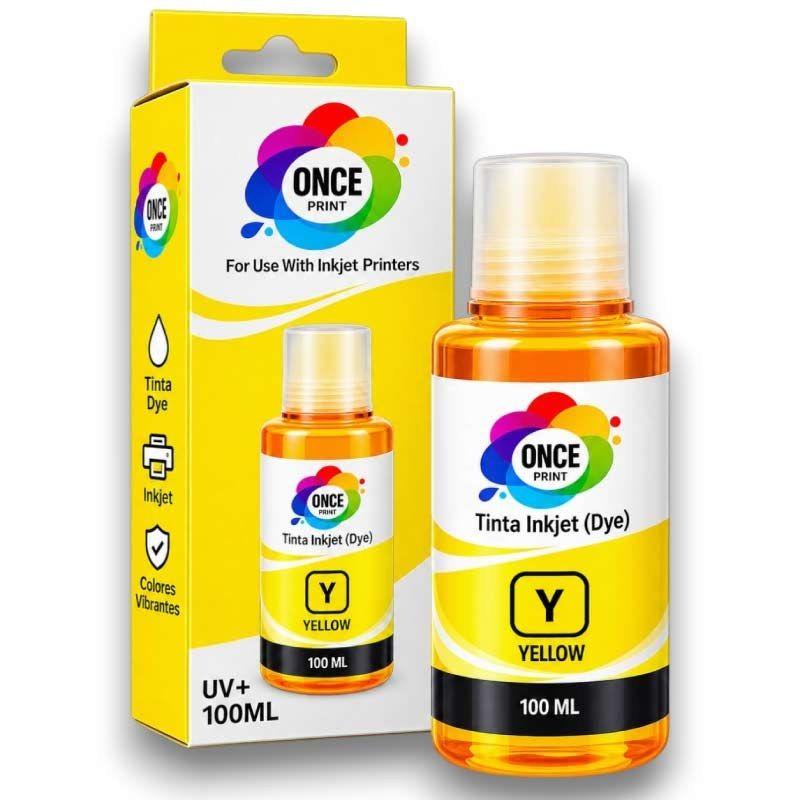 Tinta Inkjet Epson Alternativa Dye 100 Ml Amarilla-0