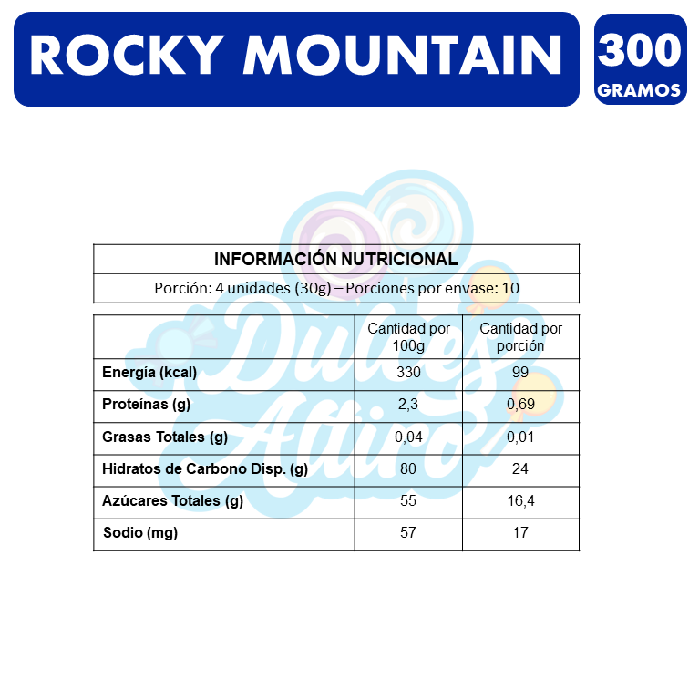 Marshmallows Importados Rocky Mountain (Bolsa Con 300Gramos)-2
