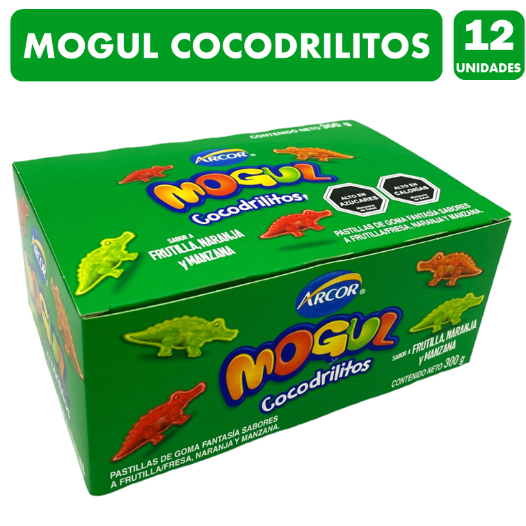 Gomitas En Forma De Cocodrilitos Mogul(Caja Con 12 Unidades)-0