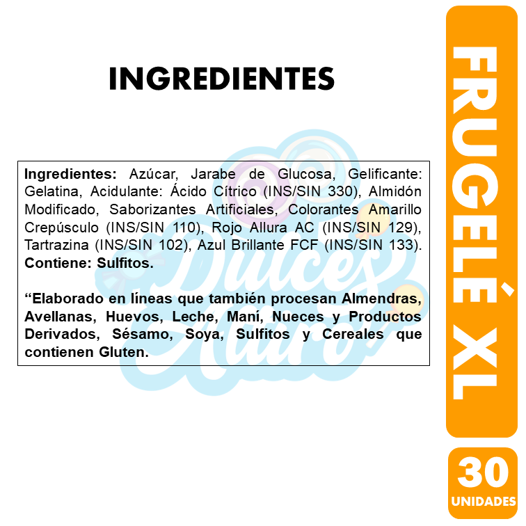 Frugelé Xl - Gomitas De Ambrosoli (Bolsa Con 30 Unidades)-1