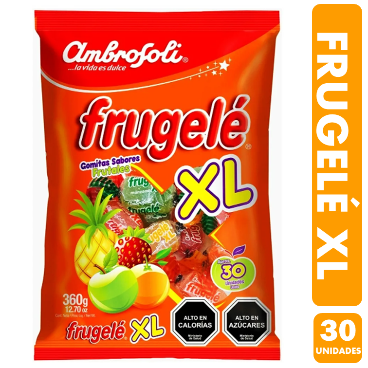Frugelé Xl - Gomitas De Ambrosoli (Bolsa Con 30 Unidades)-0