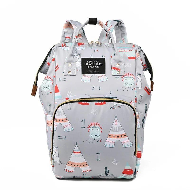mochila maternal impermeable -0