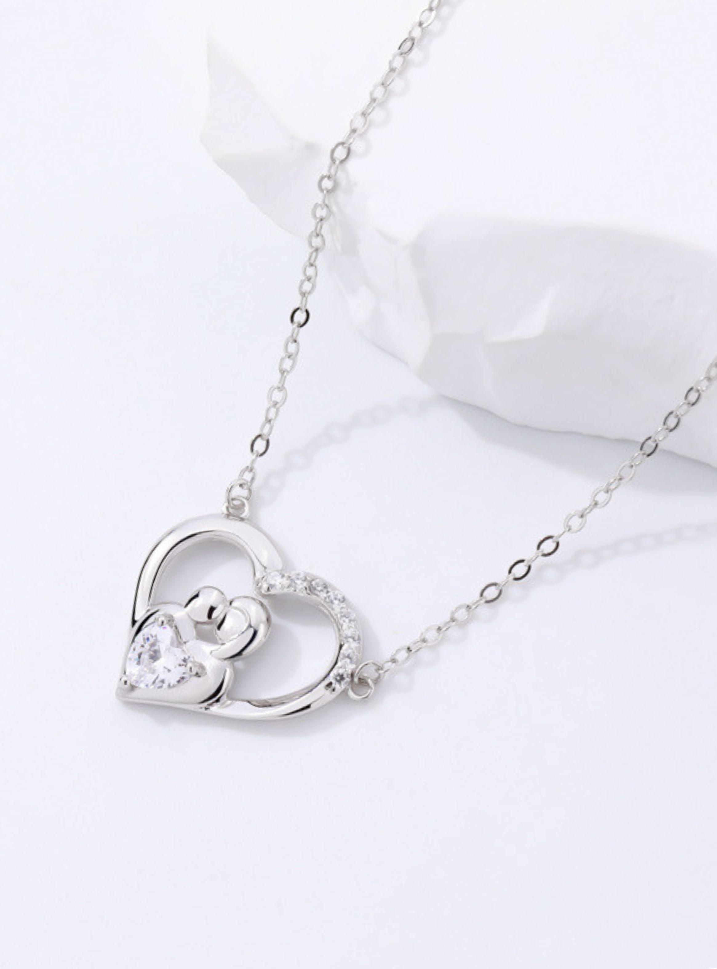 Collar Mujer Plata Italiana True-2