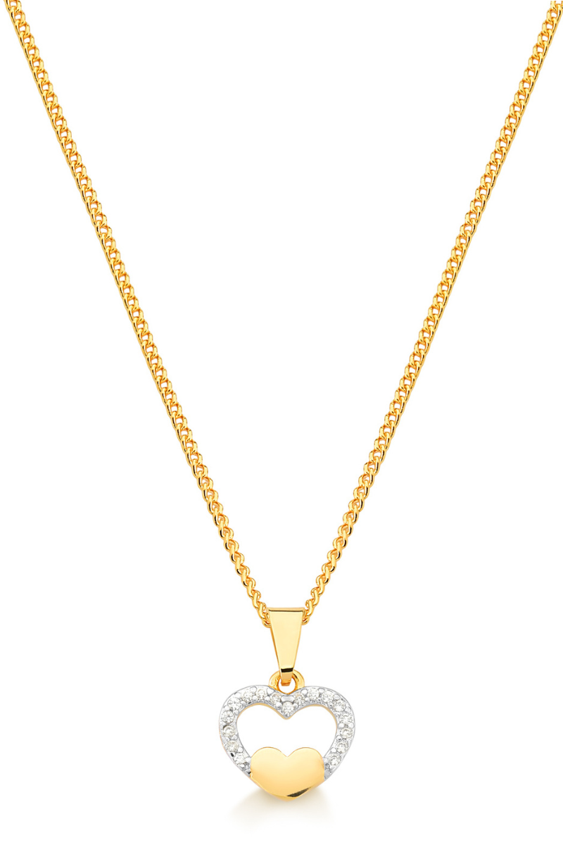 COLLAR MUJER ORO LAMINADO AMOUR - DORADO-0