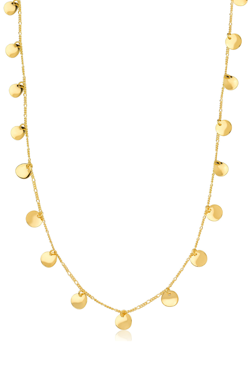 Collar Mujer Oro Laminado Wave - Dorado-0