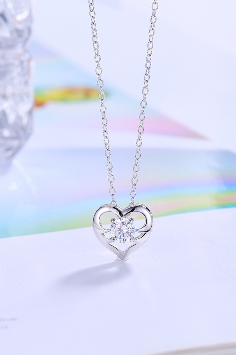 Collar Vanité Bonny White Plata Italiana-1