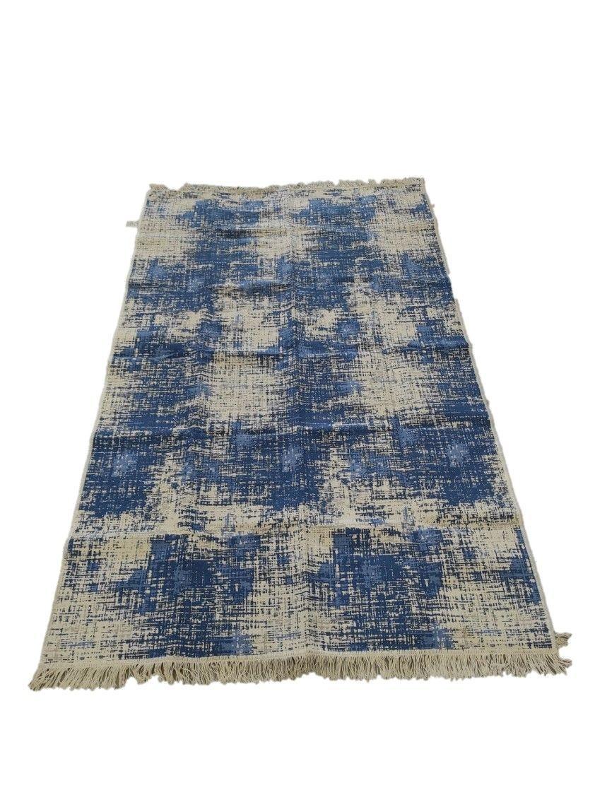 ALFOMBRA ZAGORA RISA 180X120 AZUL-0
