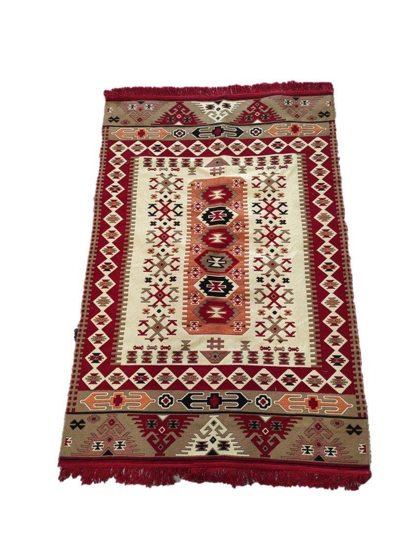 ALFOMBRA ZAGORA CESME 125X180 ROJO-0