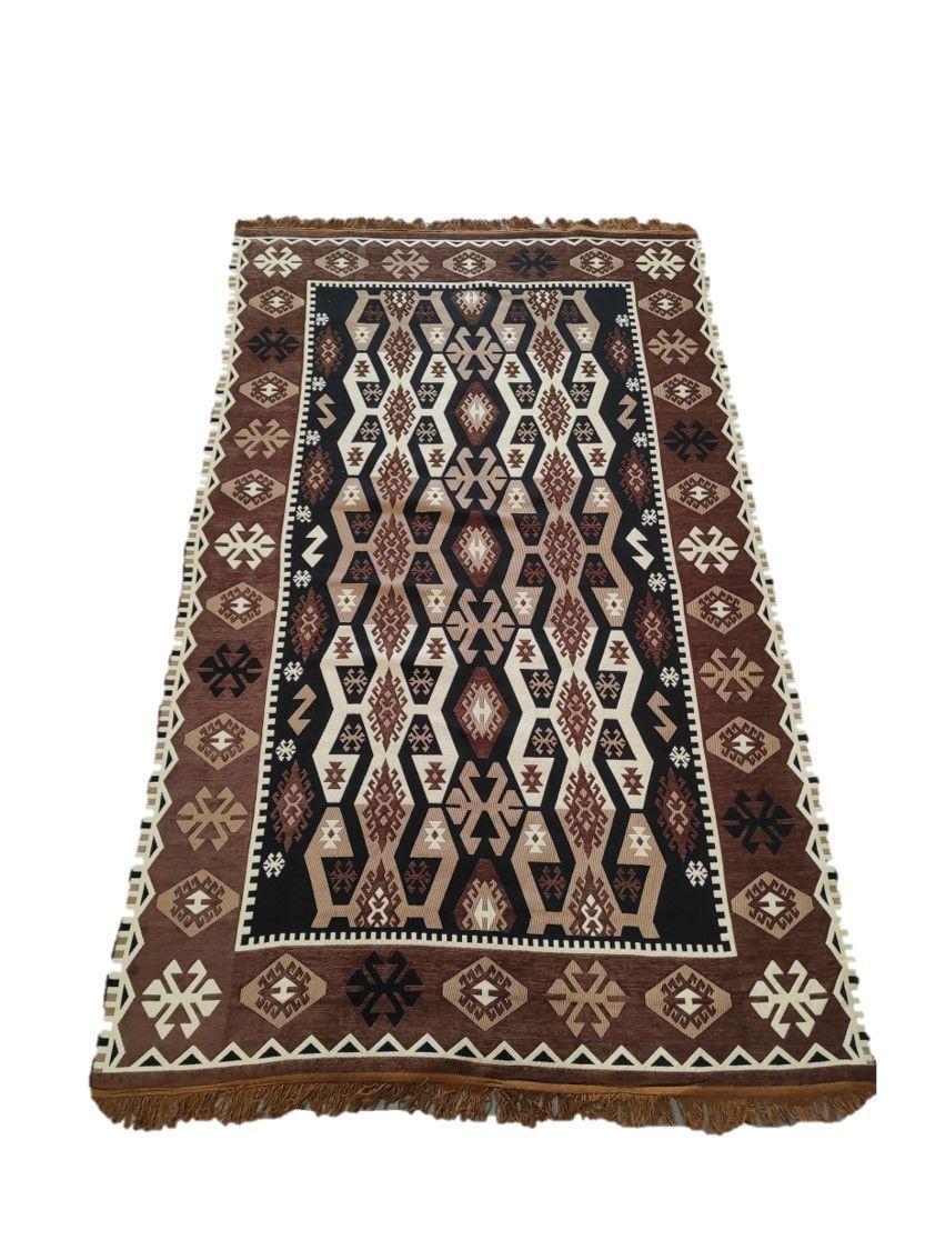 ALFOMBRA ZAGORA TAKSIM 150X230 BEIGE OSCU-1