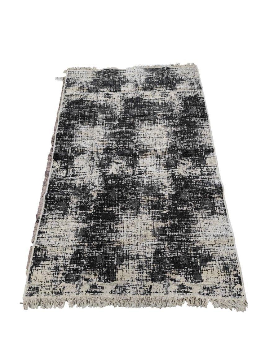 ALFOMBRA ZAGORA RISA 170X240 NEGRO-0