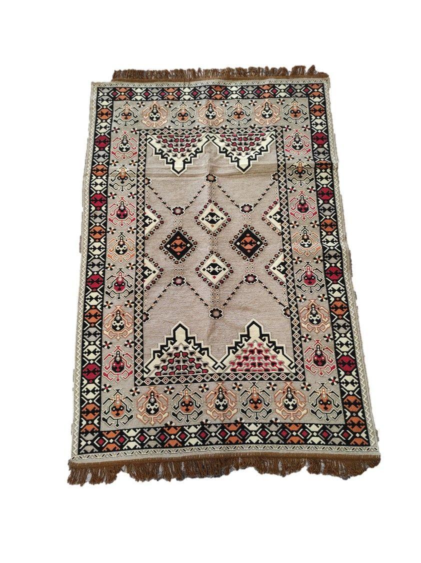 ALFOMBRA ZAGORA DENISLY2 125X180 BEIGE-0