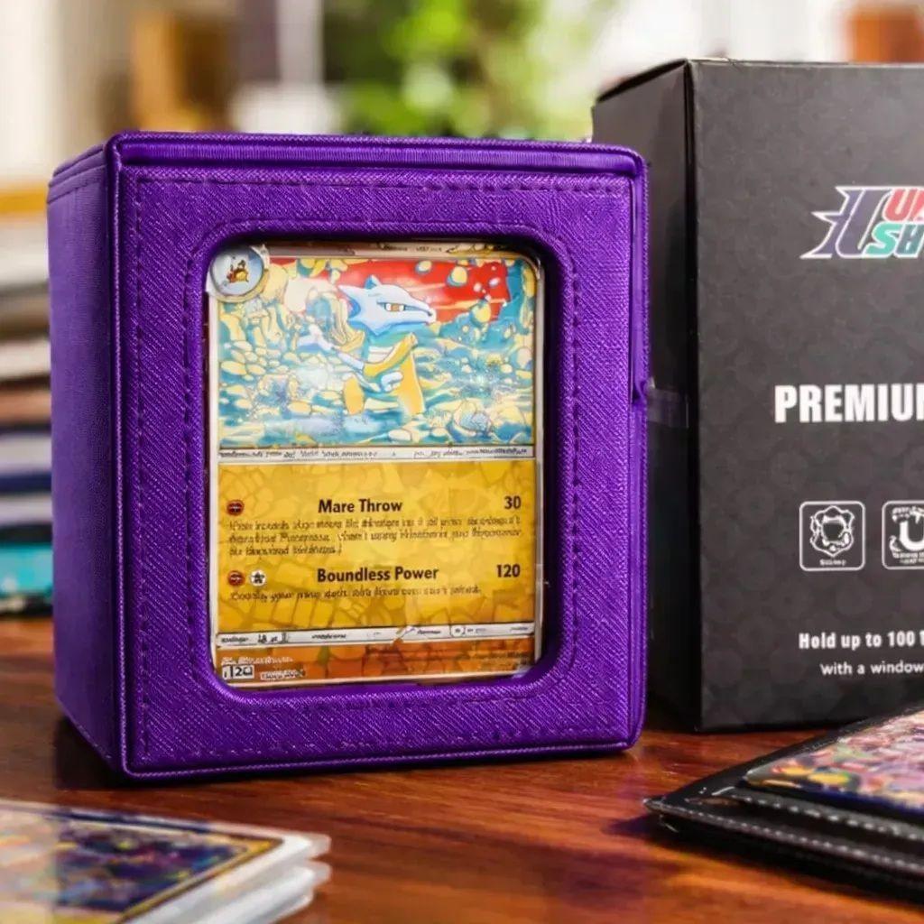 Premium Deck Box con Ventana TopLoader para TCG-0
