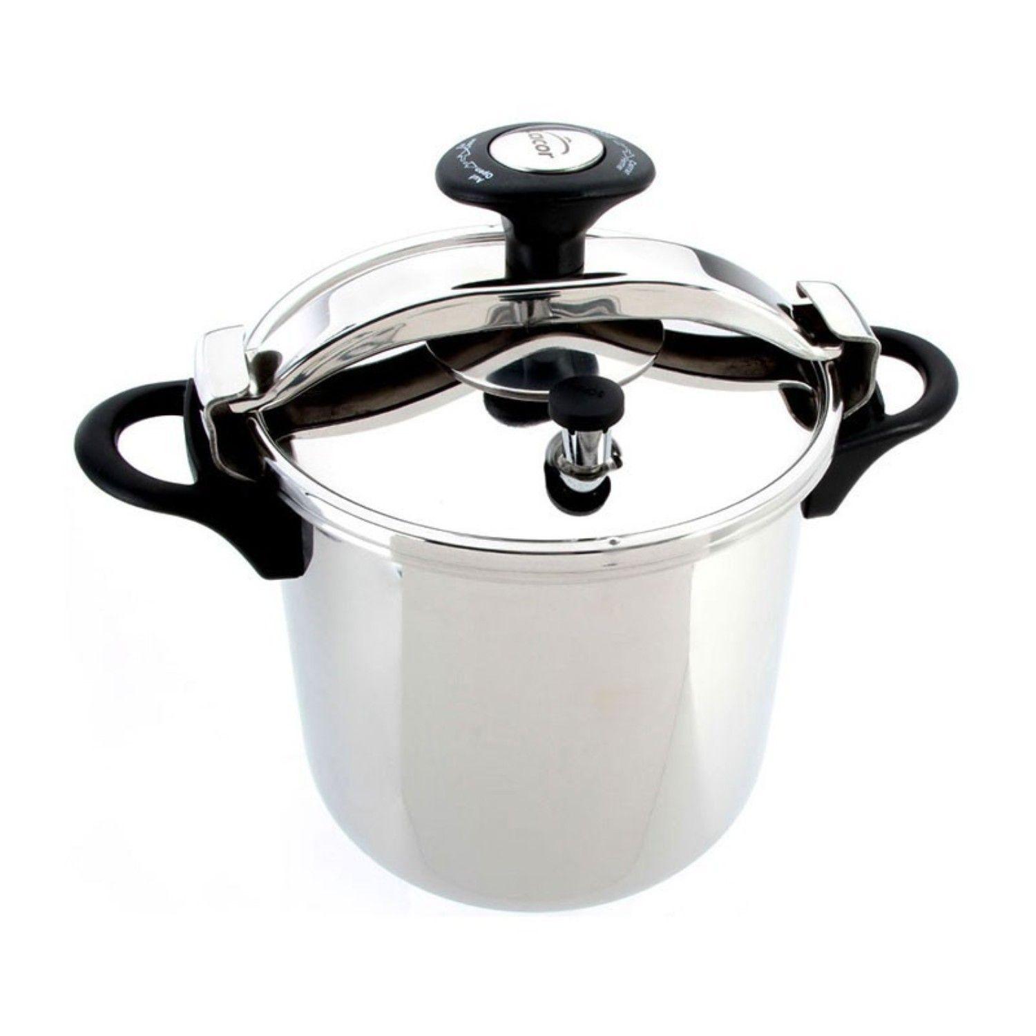 Olla a Presión 10lt Acero Inoxidable Classic Lacor-2