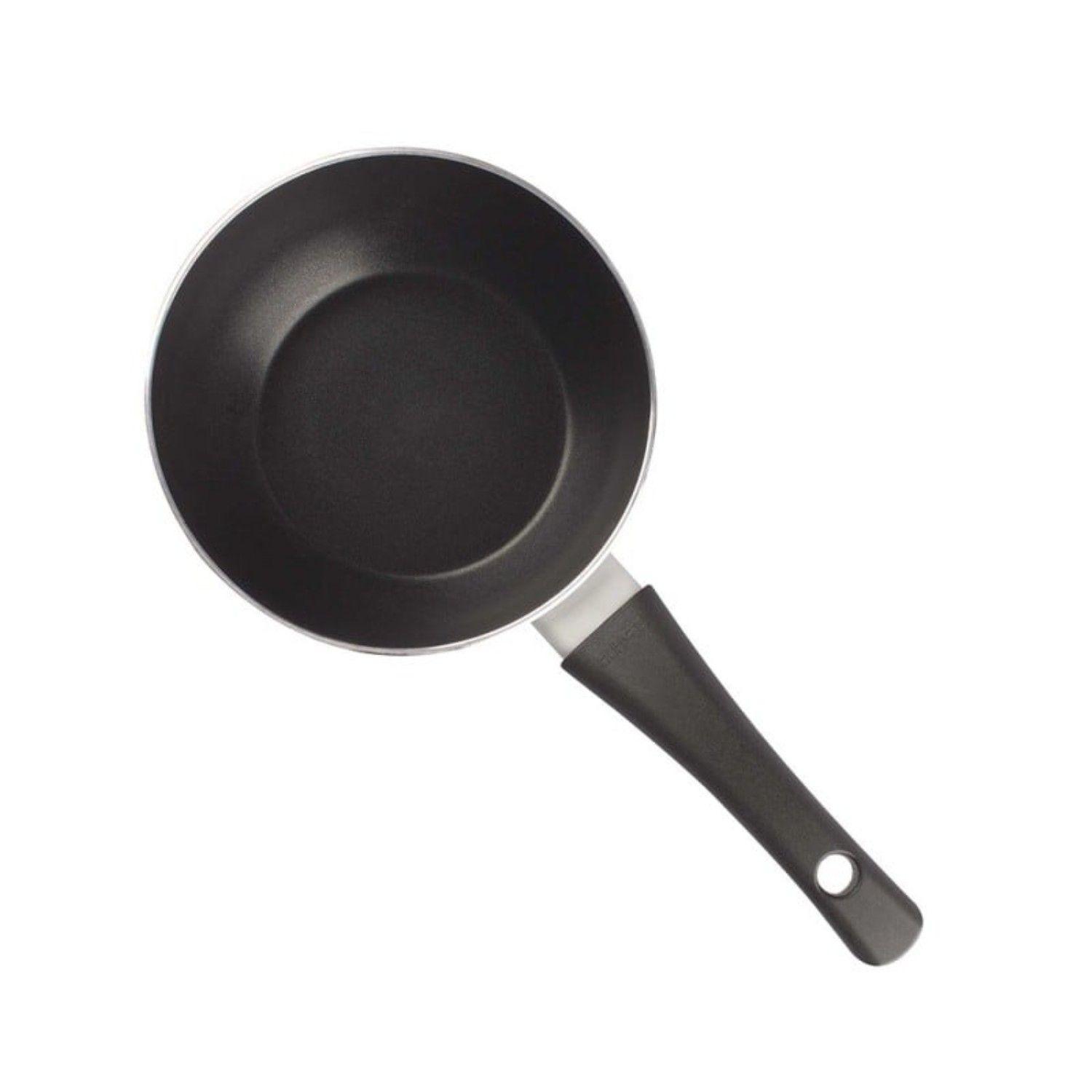 Wok Mini Aluminio Antiadherente 16cm Negro Indubasic Ibili-2