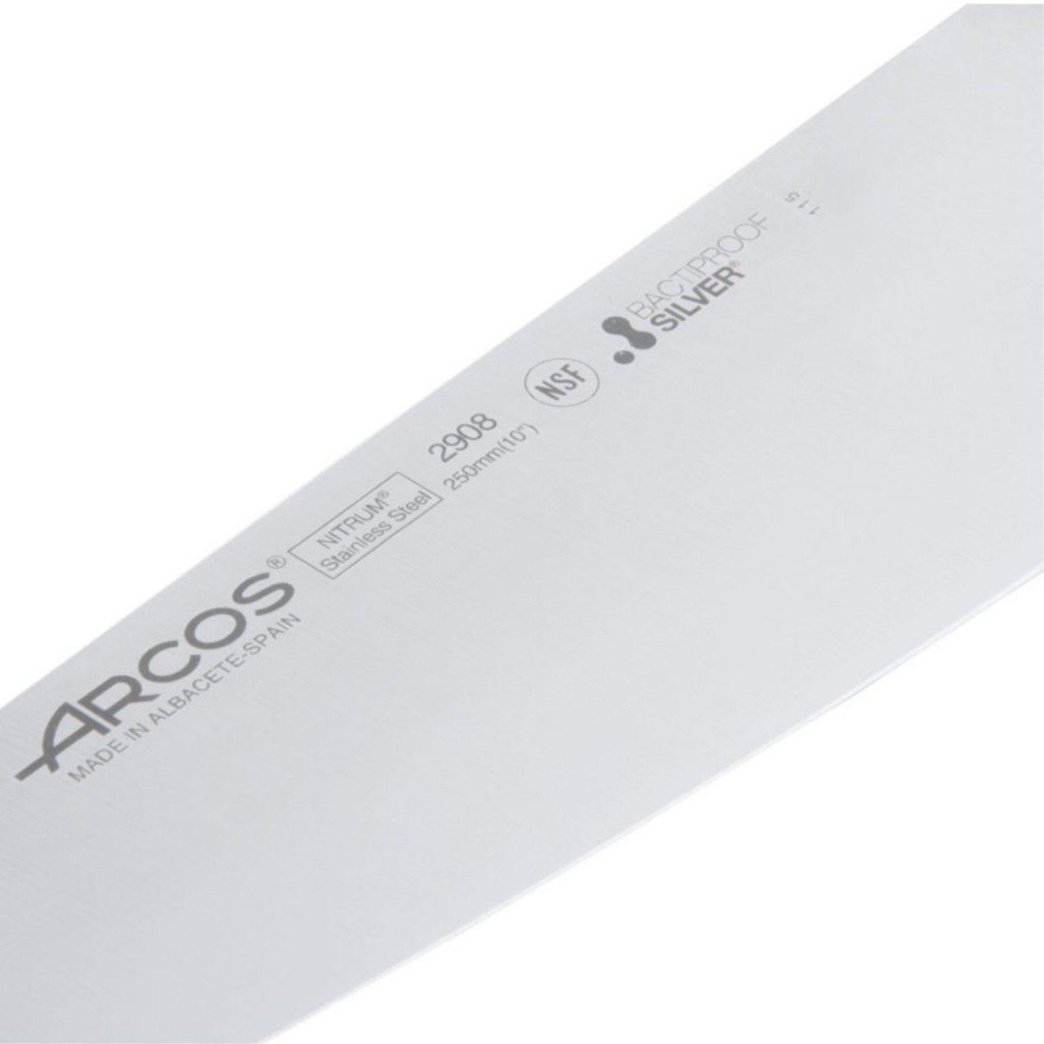 Cuchillo Medio Golpe Mango Rojo 25cm Arcos-2