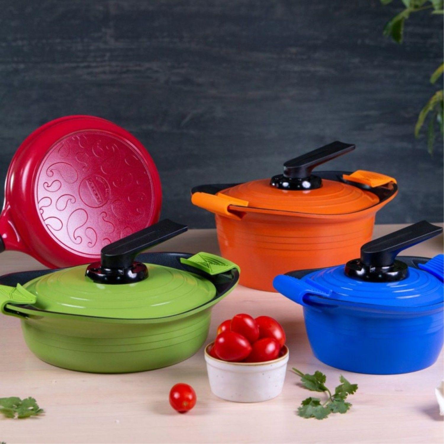 Batería Cocina  7pzs Colores Premium Roichen-2