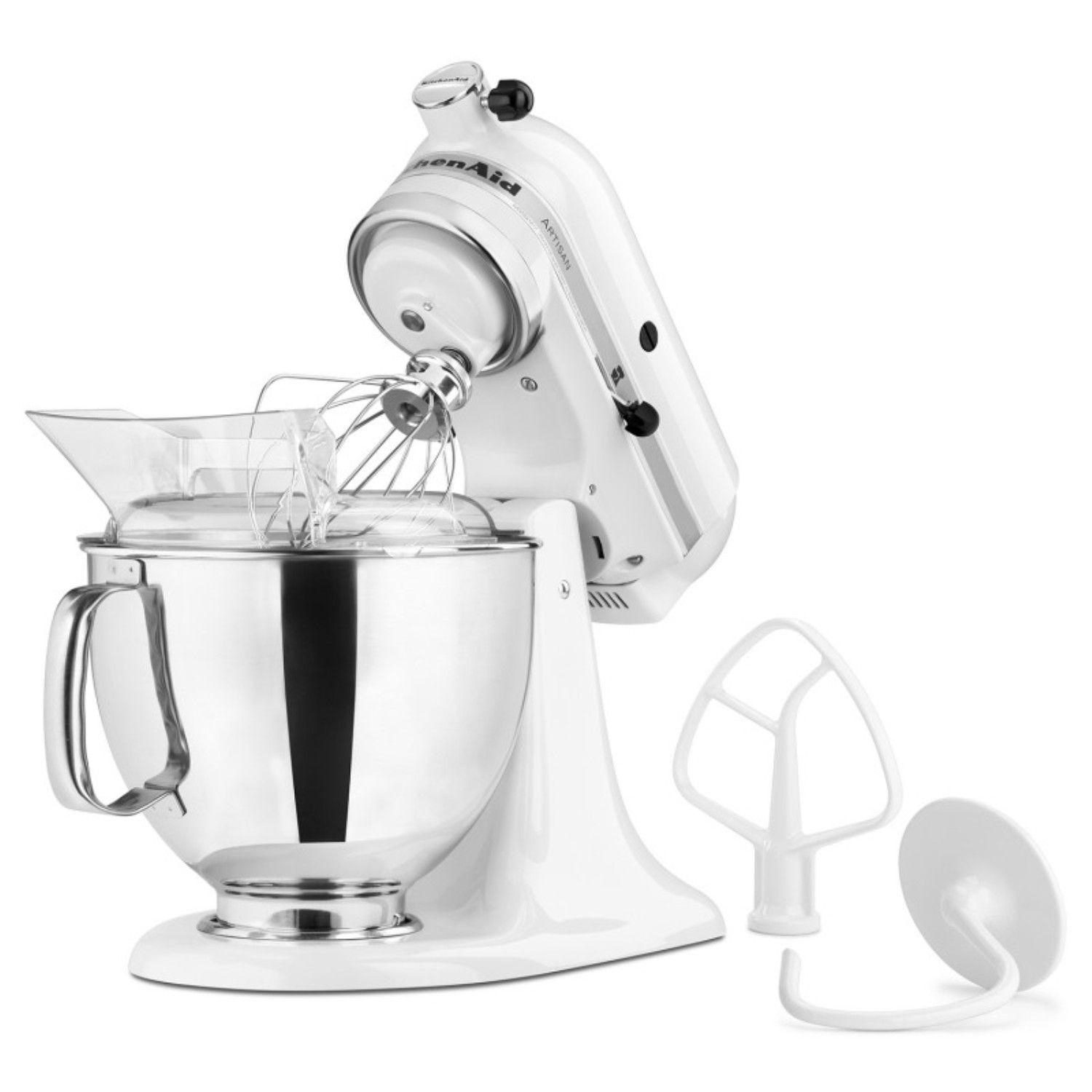 Batidora KitchenAid Artisan Blanca 4,8lt-3