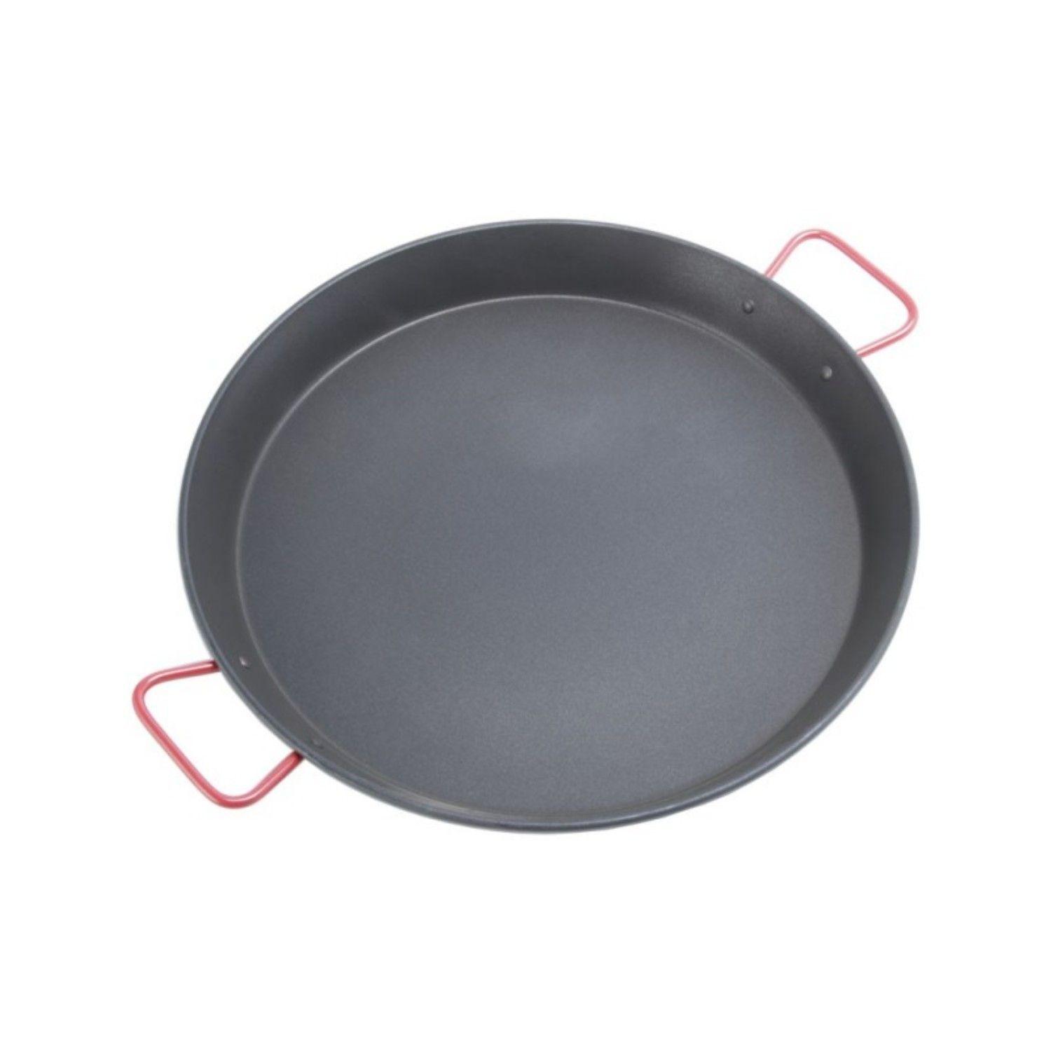 Paellera Antiadherente 10 Porciones Acero Inox 42cm Garcima-2